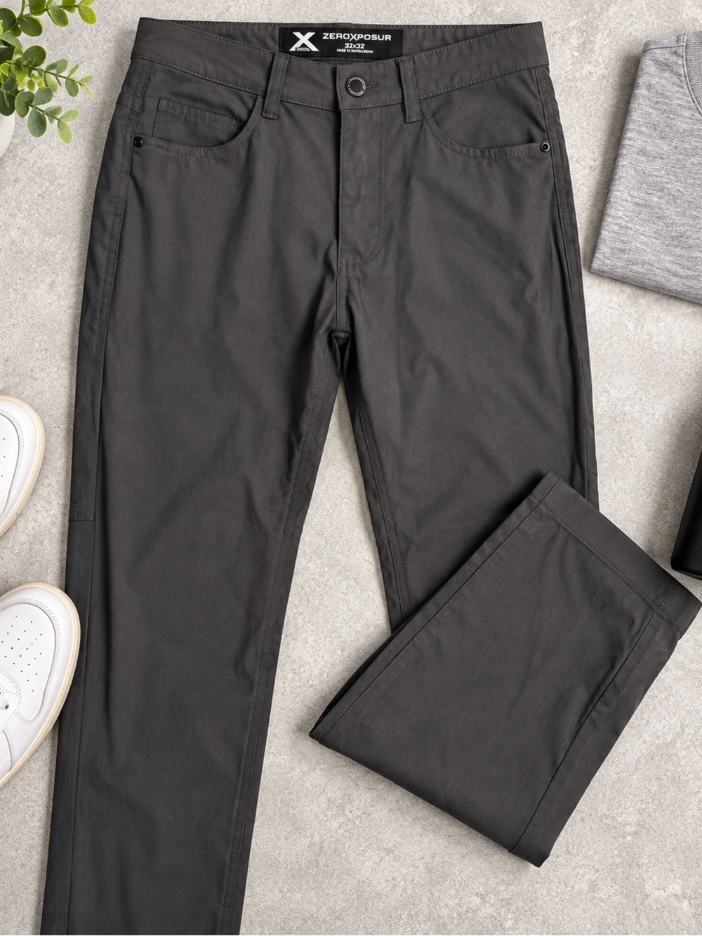 ZeroXposur Men’s Performance Pants 32x32 Charcoal Gray